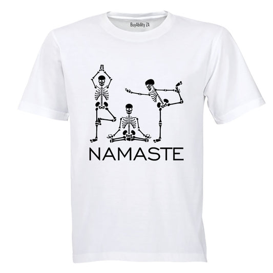 Namaste - Skeletons - Adults - T-Shirt