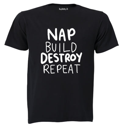 Nap Repeat - Kids T-Shirt - BuyAbility South Africa