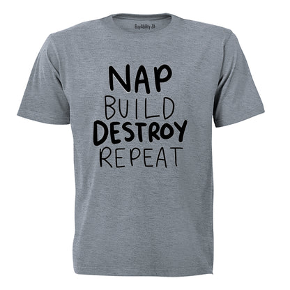 Nap Repeat - Kids T-Shirt - BuyAbility South Africa