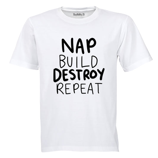 Nap Repeat - Kids T-Shirt - BuyAbility South Africa