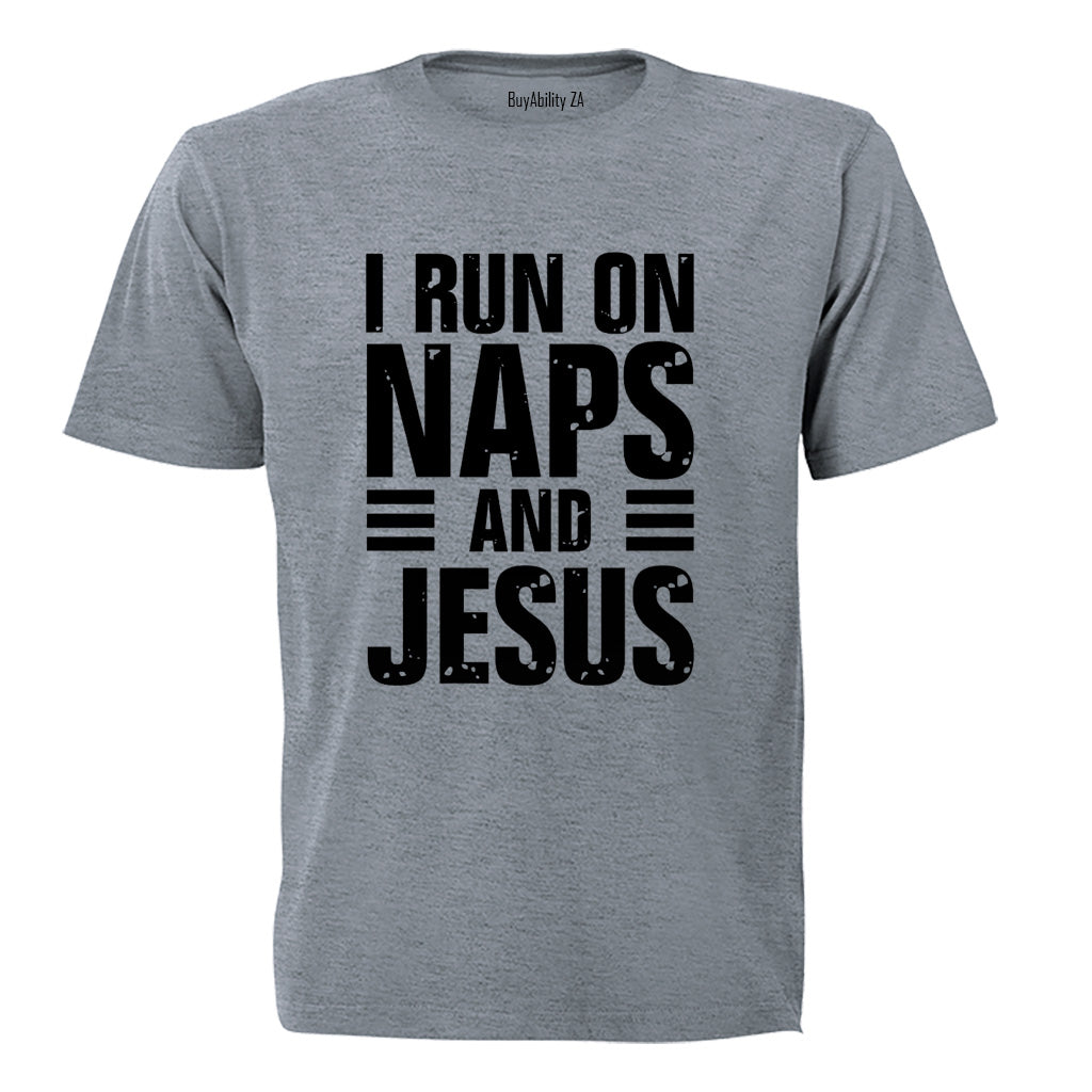 Naps and Jesus - Adults - T-Shirt - BuyAbility South Africa