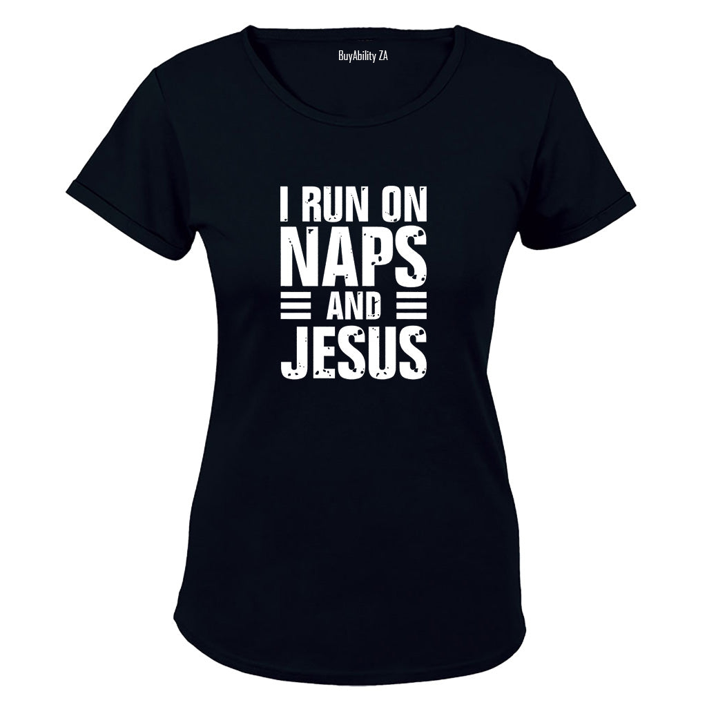 Naps and Jesus - Ladies - T-Shirt - BuyAbility South Africa