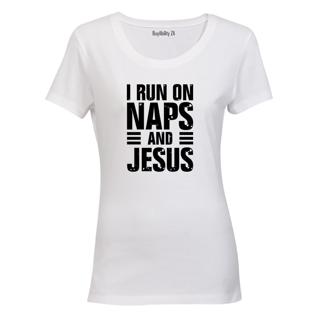 Naps and Jesus - Ladies - T-Shirt - BuyAbility South Africa