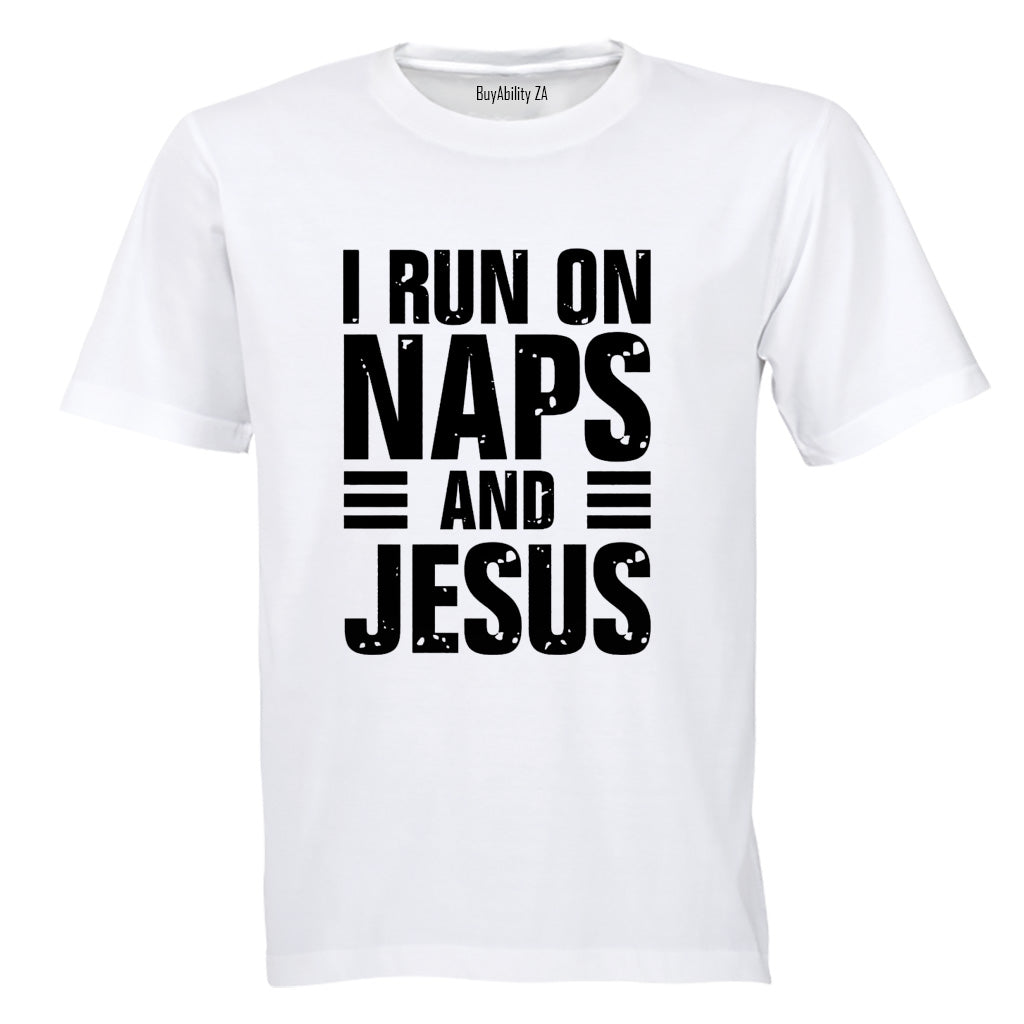 Naps and Jesus - Adults - T-Shirt - BuyAbility South Africa