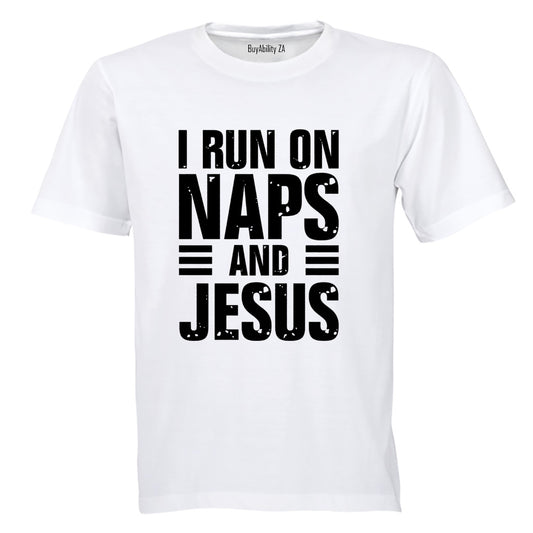 Naps and Jesus - Adults - T-Shirt - BuyAbility South Africa