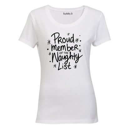 Naughty List - Christmas - Ladies - T-Shirt