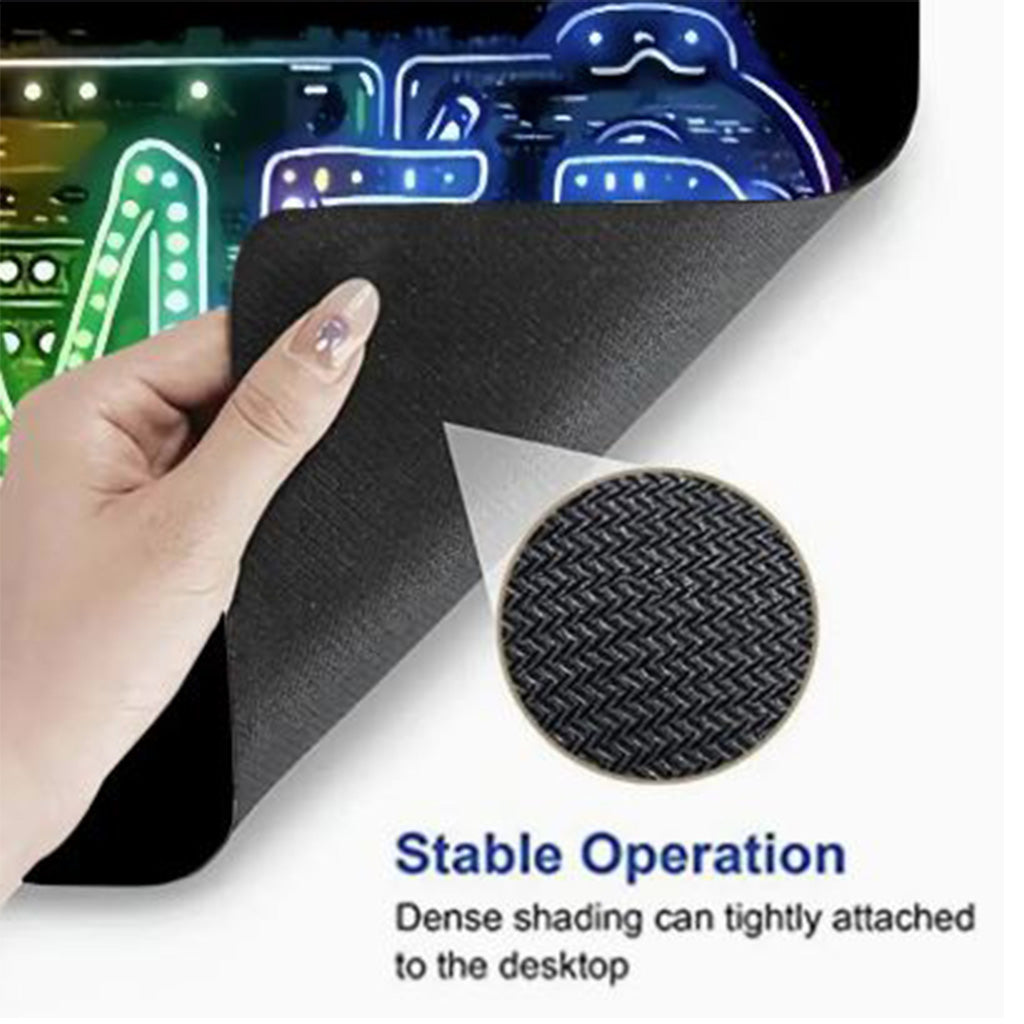 Large Neon Gamer Mouse Pad