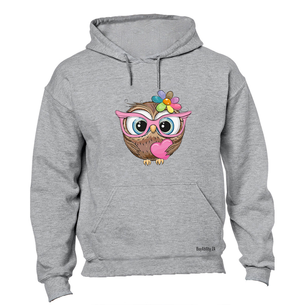 Nerdy Love Owl - Hoodie