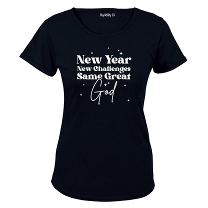 New Year. Same Great God - Ladies - T-Shirt