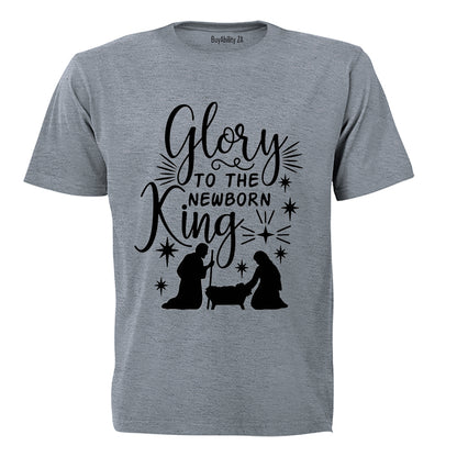 Newborn King - Christmas - Kids T-Shirt