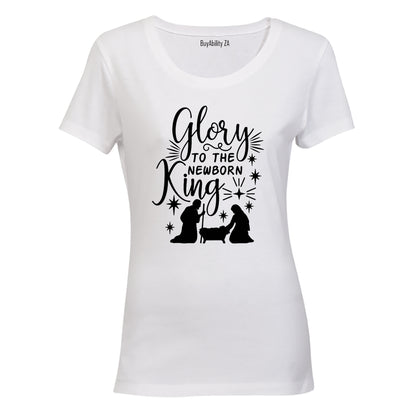 Newborn King - Christmas - Ladies - T-Shirt