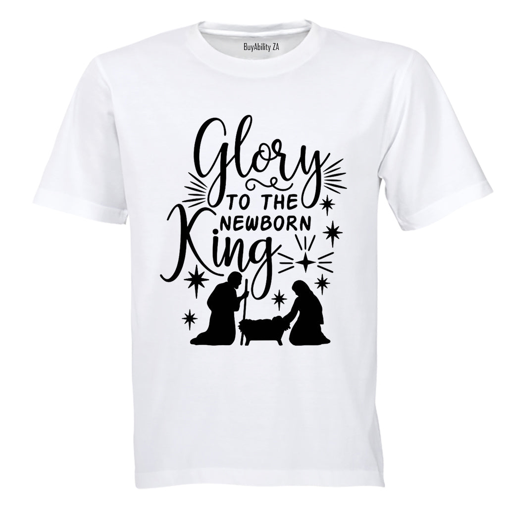 Newborn King - Christmas - Kids T-Shirt