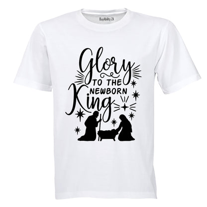 Newborn King - Christmas - Kids T-Shirt