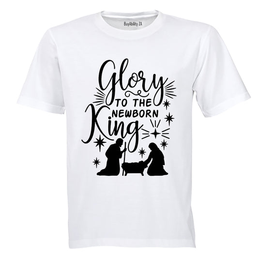 Newborn King - Christmas - Kids T-Shirt