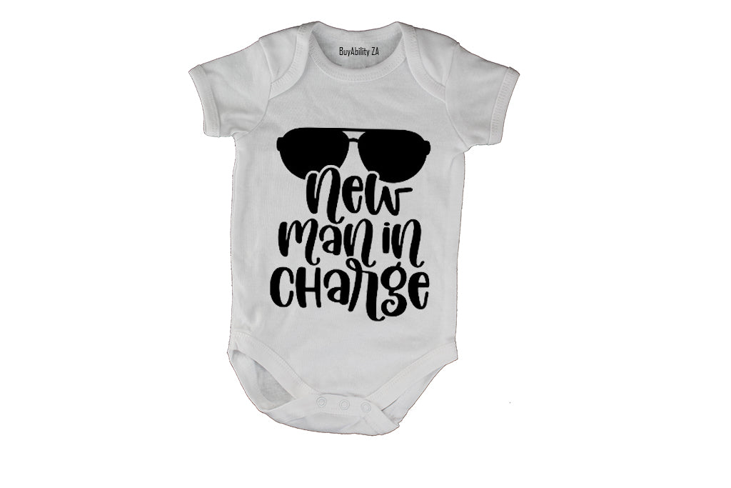 New Man In Charge - Baby Grow
