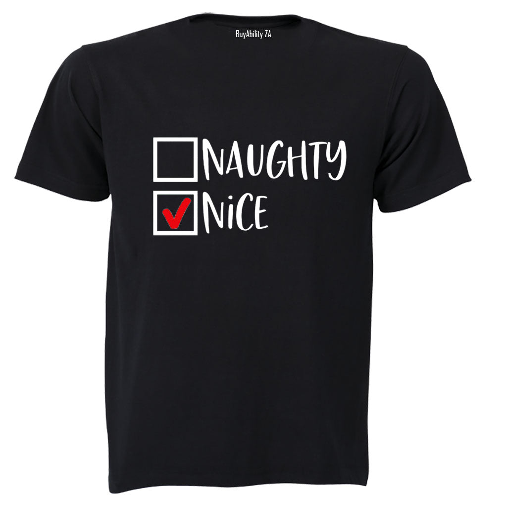 Nice - Christmas - Adults - T-Shirt