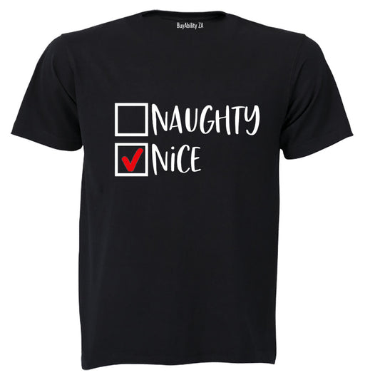 Nice - Christmas - Adults - T-Shirt