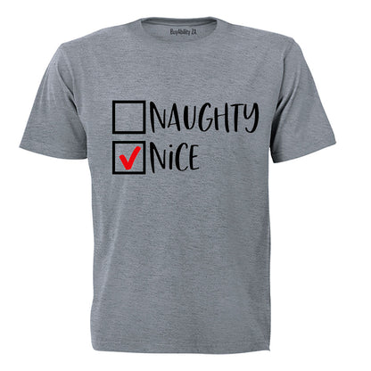 Nice - Christmas - Adults - T-Shirt
