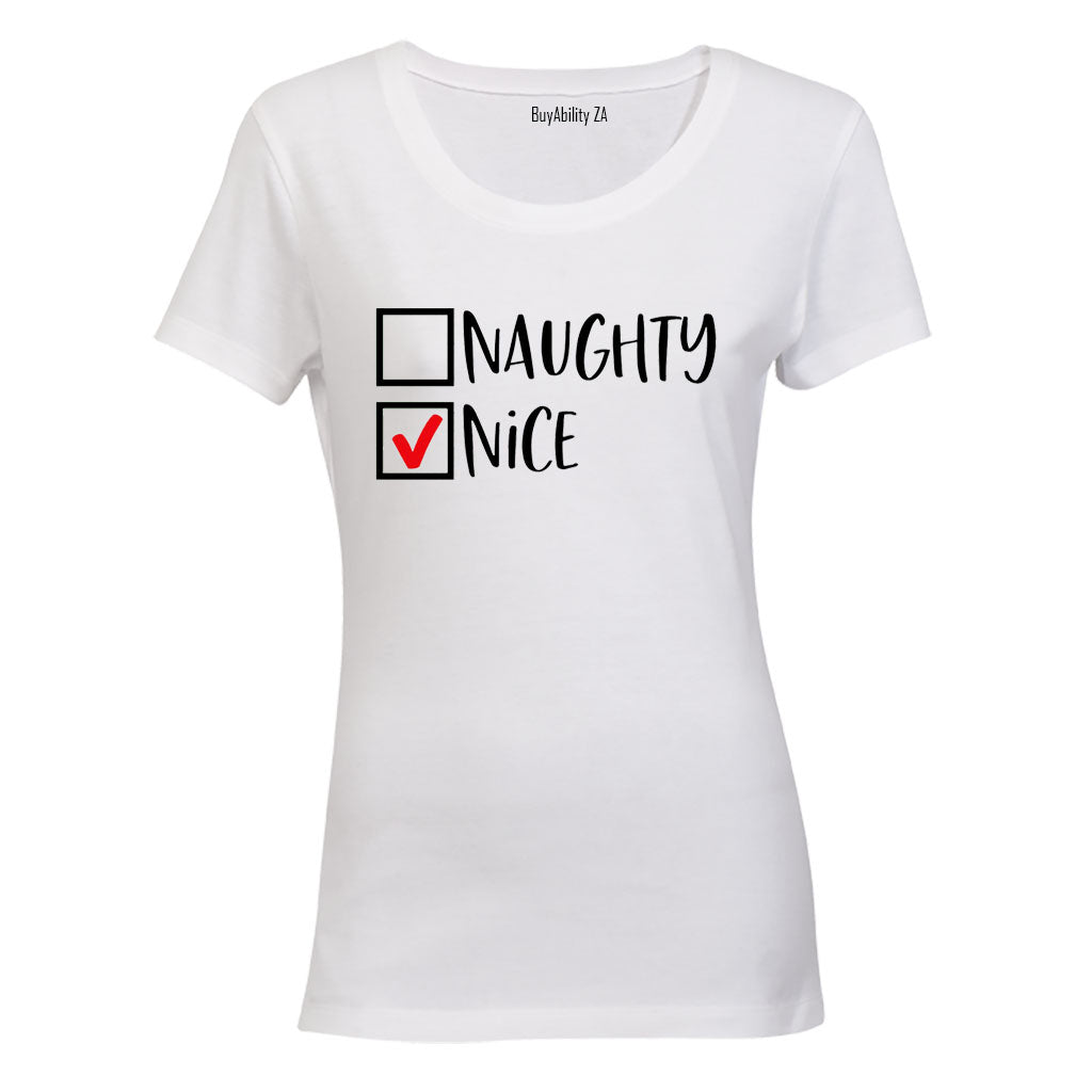 Nice - Christmas - Ladies - T-Shirt