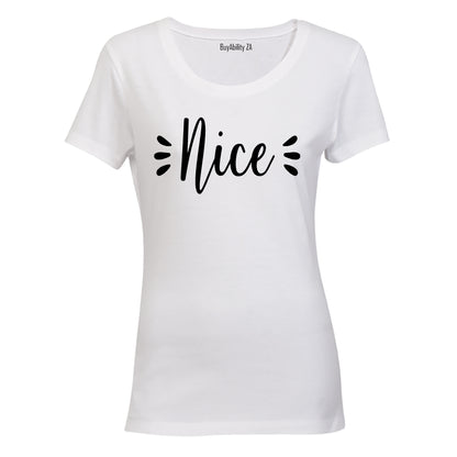 Nice - Christmas Inspired - Ladies - T-Shirt