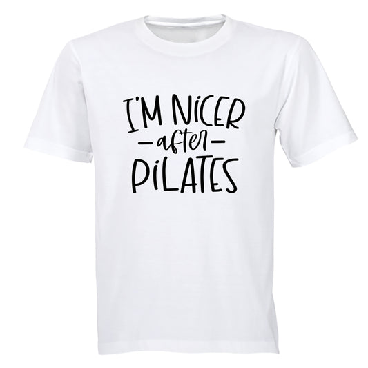 Nicer After Pilates - Adults - T-Shirt - BuyAbility South Africa