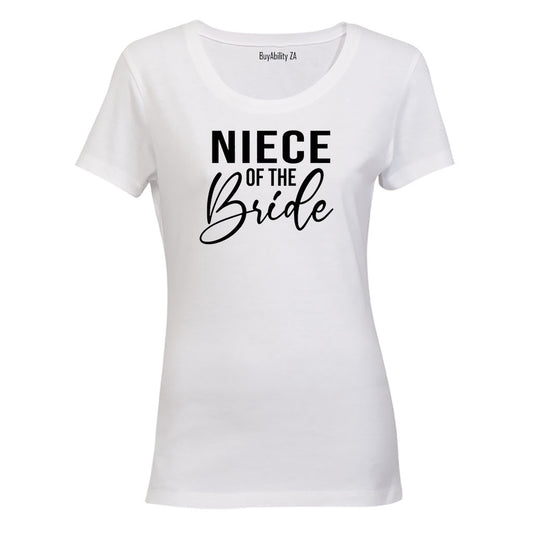 Niece of The Bride - Ladies - T-Shirt