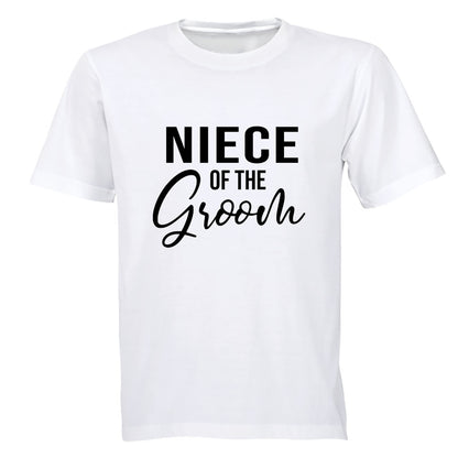 Niece of The Groom - Kids T-Shirt - BuyAbility South Africa