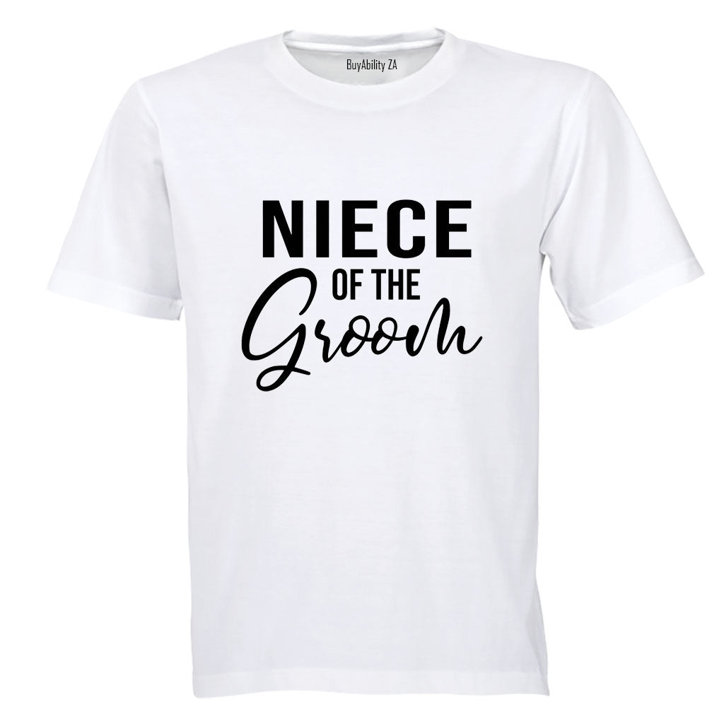 Niece of The Groom - Kids T-Shirt