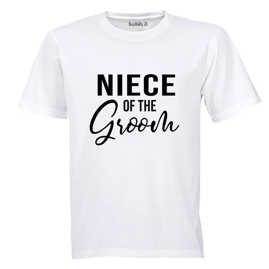 Niece of The Groom - Kids T-Shirt