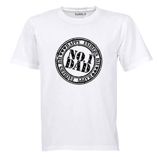 No. 1 Dad - Fathers Day - Adults - T-Shirt