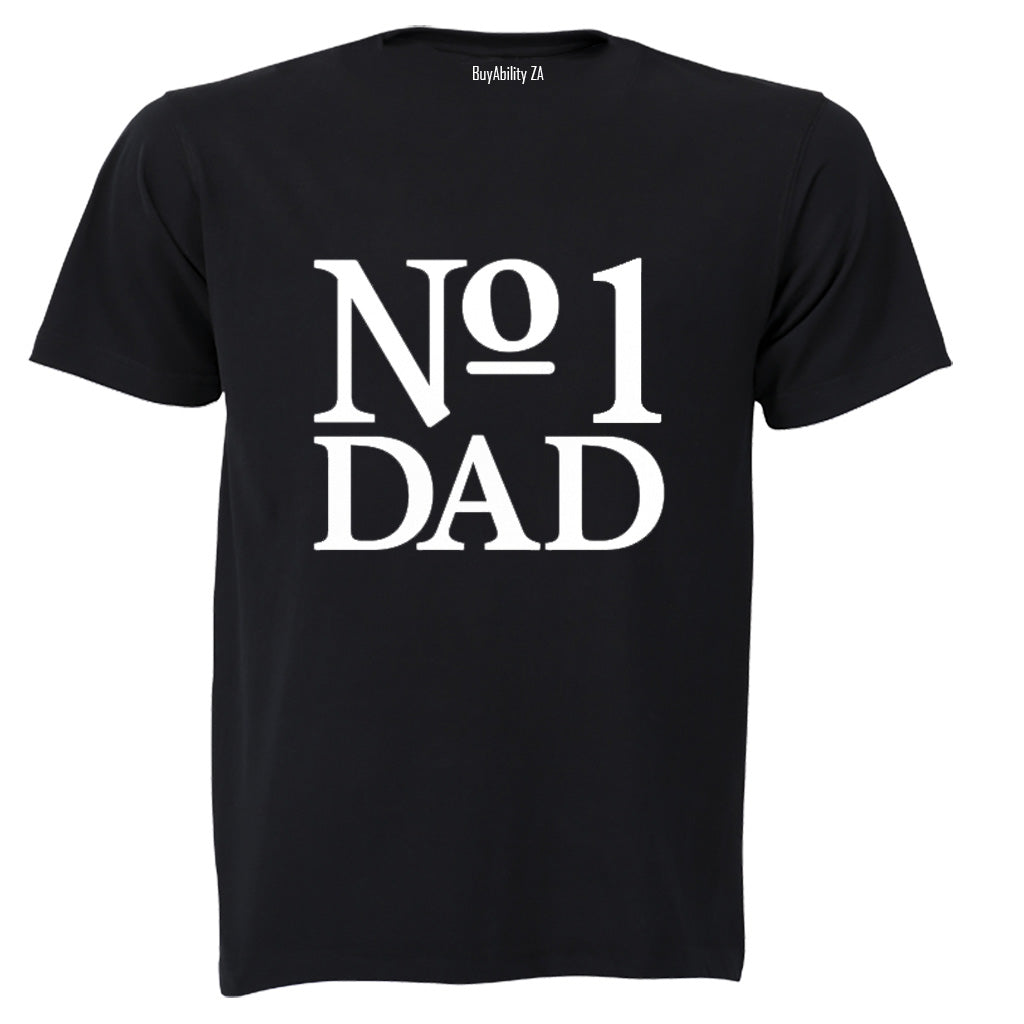 Number 1 Dad - Adults - T-Shirt