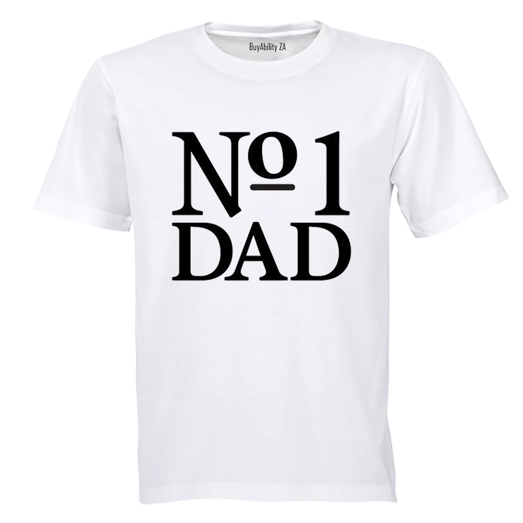 Number 1 Dad - Adults - T-Shirt