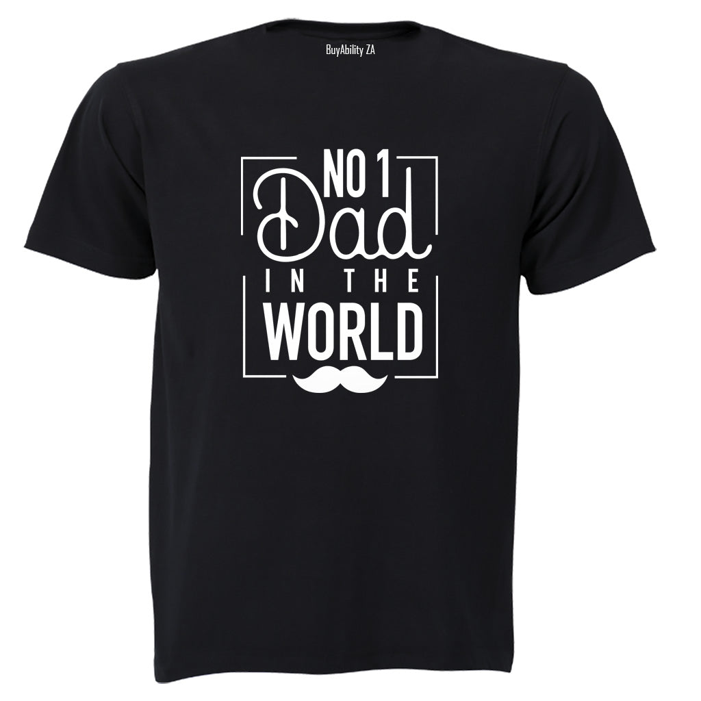 Number 1 Dad in the World - Adults - T-Shirt - BuyAbility South Africa