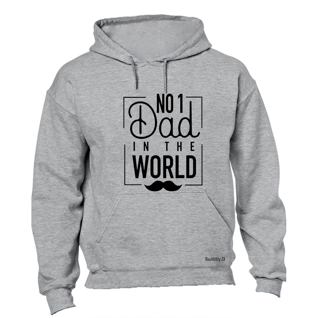 Number 1 Dad in the World - Hoodie - BuyAbility South Africa