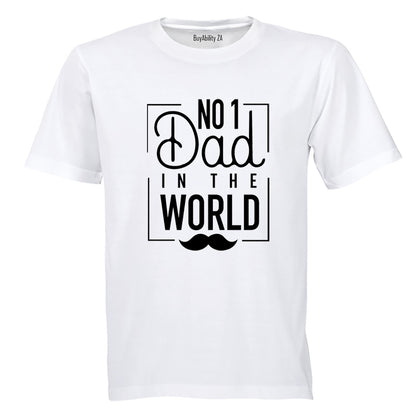 Number 1 Dad in the World - Adults - T-Shirt - BuyAbility South Africa