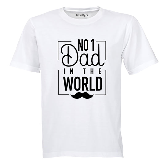 Number 1 Dad in the World - Adults - T-Shirt - BuyAbility South Africa