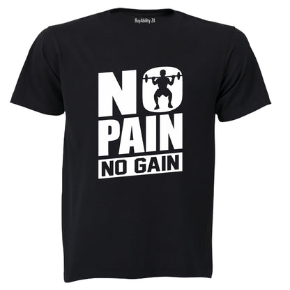 No Pain GYM - Adults - T-Shirt - BuyAbility South Africa