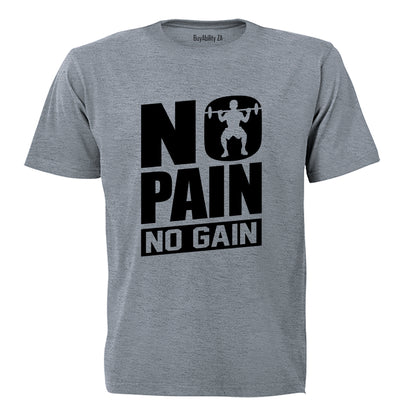No Pain GYM - Adults - T-Shirt - BuyAbility South Africa