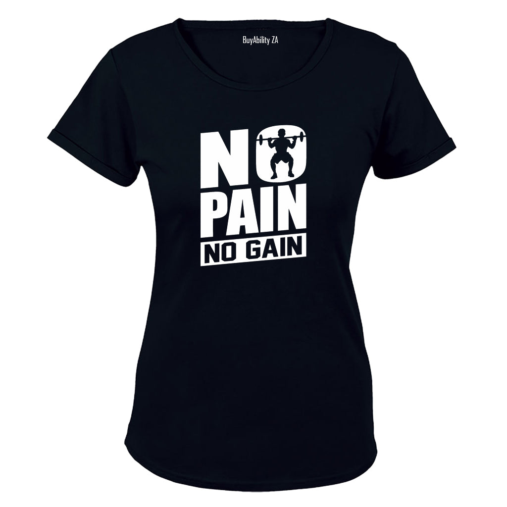 No Pain GYM - Ladies - T-Shirt - BuyAbility South Africa