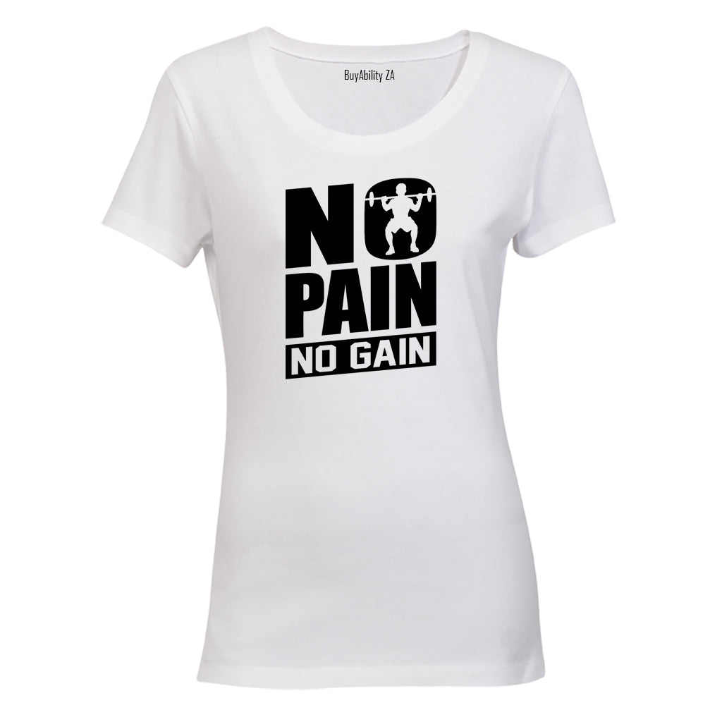 No Pain GYM - Ladies - T-Shirt - BuyAbility South Africa