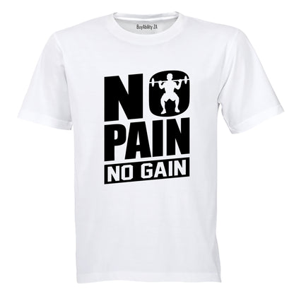 No Pain GYM - Adults - T-Shirt - BuyAbility South Africa