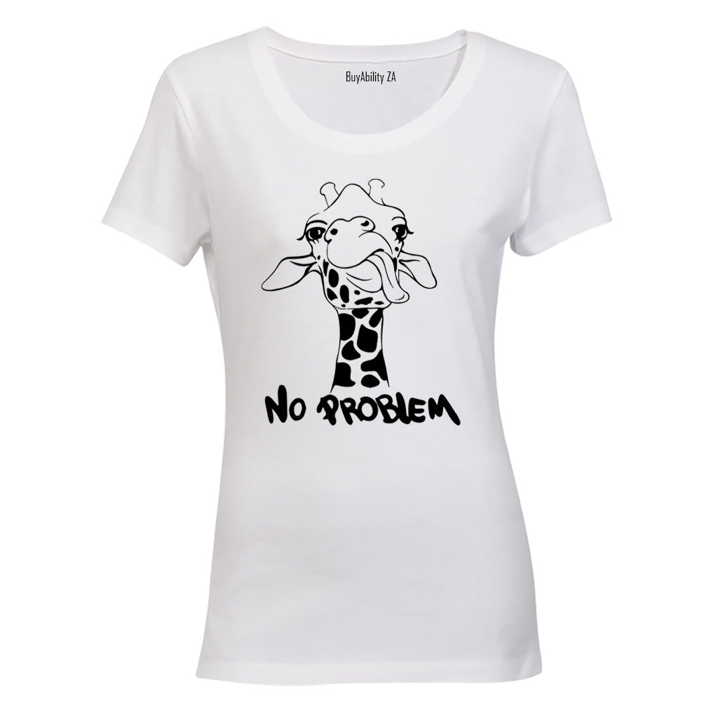 No Problem - Giraffe - Ladies - T-Shirt