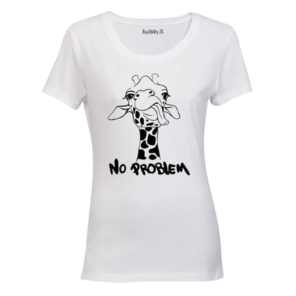 No Problem - Giraffe - Ladies - T-Shirt