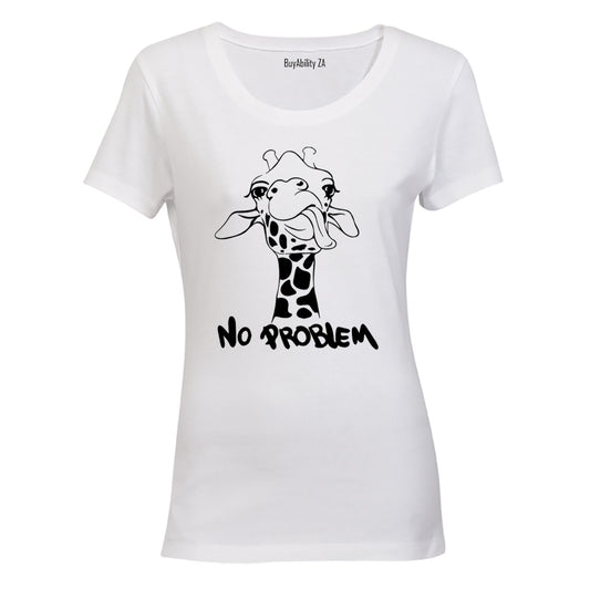No Problem - Giraffe - Ladies - T-Shirt