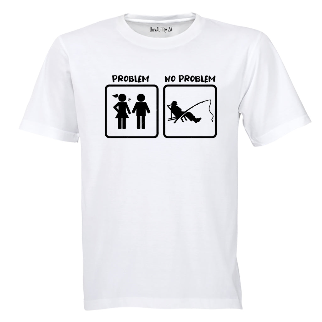 No Problem Fishing - Adults - T-Shirt - BuyAbility South Africa