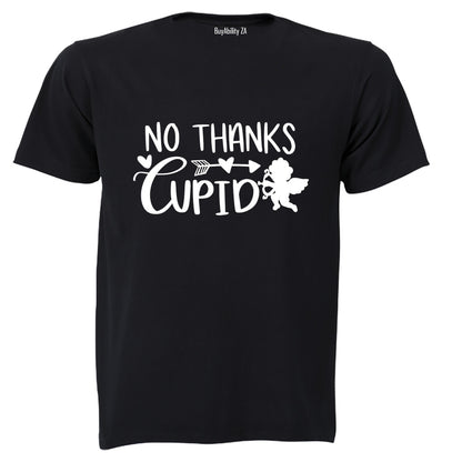 No Thanks Cupid - Valentine - Adults - T-Shirt - BuyAbility