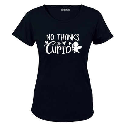No Thanks Cupid - Valentine - Ladies - T-Shirt