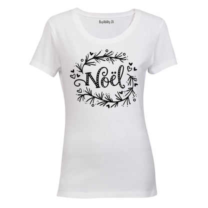 Noel Wreath - Christmas - Ladies - T-Shirt