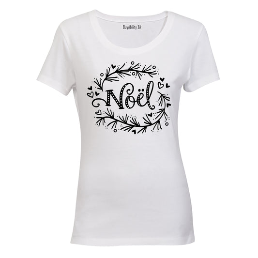 Noel Wreath - Christmas - Ladies - T-Shirt