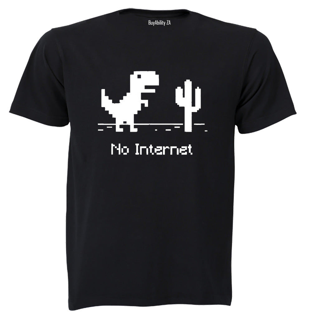 No Internet - Adults - T-Shirt